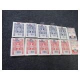 12 Sealed Hoyle Poker Playing Cards...