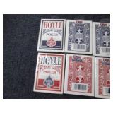 12 Sealed Hoyle Poker Playing Cards...
