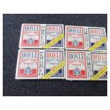 8 Sealed Hoyle Poker Playing Cards ...