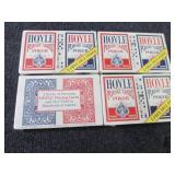 8 Sealed Hoyle Poker Playing Cards ...