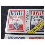 8 Sealed Hoyle Poker Playing Cards ...