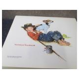Stack of Norman Rockwell Framable P...