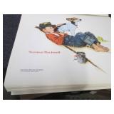 Stack of Norman Rockwell Framable P...