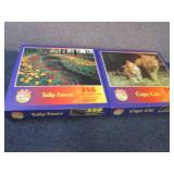 2- 550 pc Hoyle Puzzles...