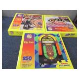 3- 250 pc Hoyle Puzzles...