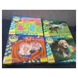 4- 63 pc Hoyle Puzzles...