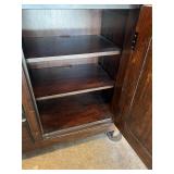 Pottery Barn Wooden Sideboard Buffet Cabinet