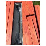 Outdoor Picnic Table with Covered Ice Trough