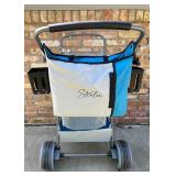 Strolee Folding Beach Cart with Built-in Storage