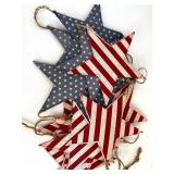 4th of July Decoration Set with Pillow, Banners, and Wand