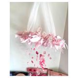 Baby Shower Decoration Set with Hanging Mobile, Balloons, Banners, and Accessories