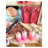 Baby Shower Decoration Set with Hanging Mobile, Balloons, Banners, and Accessories