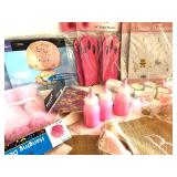 Baby Shower Decoration Set with Hanging Mobile, Balloons, Banners, and Accessories