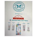 Honest Co. Mini Diaper Cake with Baby Care Items and Wilton Favor Kit