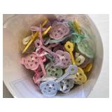 Honest Co. Mini Diaper Cake with Baby Care Items and Wilton Favor Kit