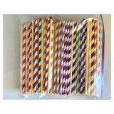 Masquerade Ink Signed Mosaic Plate, Wire Bird Stand, Assorted Straws, and Ice Ball Makers Set