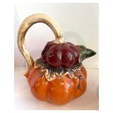 Halloween Pumpkin Ceramic Collection with Plates and Salt Shakers
