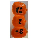 Halloween Pumpkin Ceramic Collection with Plates and Salt Shakers