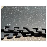 Set of 16 Interlocking Foam Floor Mats for Gym or Play Area