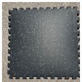 Set of 16 Interlocking Foam Floor Mats for Gym or Play Area