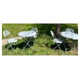 Outdoor 3-Piece Folding Table and Chairs Set by Vingli