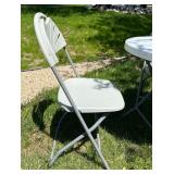 Outdoor 3-Piece Folding Table and Chairs Set by Vingli