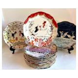 Set of 12 Anthropologie 2020 Holiday Dessert Plates