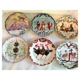 Set of 12 Anthropologie 2020 Holiday Dessert Plates