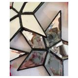 Collection of Assorted Mirror Star Ornaments and Glass Holiday Stars