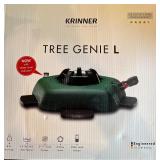 Krinner Tree Genie L Christmas Tree Stand and 100 Clear Twinkling Star Lights