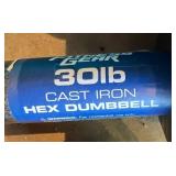 Set of Mixed Dumbbells and Kettlebell