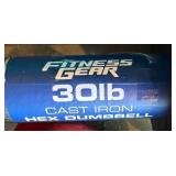 Set of Mixed Dumbbells and Kettlebell