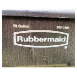 Rubbermaid 70 Gallon Stock Tank in Black