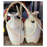 Used Agri-Fab Broadcast Spreader with Dual Spray Tanks