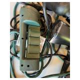 Collection of Extension Cords and Lighting Accessories