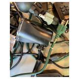 Collection of Extension Cords and Lighting Accessories