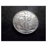 1944 D Walking LIberty Silver Half Dollar