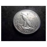 1944 D Walking LIberty Silver Half Dollar