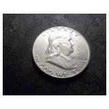 1955 Franklin Silver Half Dollar