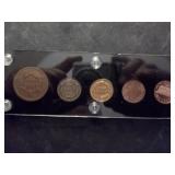 US Type Cents Large, Flying Eagle, Indian, Lincoln Wheat & Lincoln Memorial