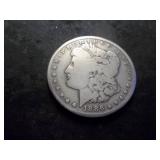 1886 O Morgan Silver Dollar