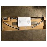 DSI LIGHTING Sorrell 62.5 in. Matte Black Integrated LED Arcing Floor Lamp with Adjustable Color Temperature and Dimming Switch  Customer Returns See Pictures