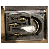 BWE 8 in. Widespread Double Handle High-Arc Bathroom Faucet Water-Saving With Drain Kit In Brushed Gold Customer Returns See Pictures