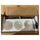 Binsuca Bathroom Light Fixtures, 3-Light Matte Black Bathroom Vanity Light