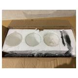 Binsuca Bathroom Light Fixtures, 3-Light Matte Black Bathroom Vanity Light