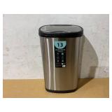 Nine Stars 21.1 Gallon Trash Can, Motion Sensor Touchless Kitchen Trash Can, Stainless Steel