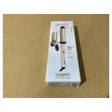 Tayshia by Conair 1.25" Tourmaline Ceramic Clip/Clipless Hair Curling Irons CD224T