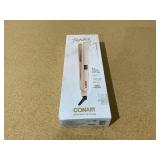 Tayshia by Conair Double Ceramic 1" Flat Iron Hair Straightener Peach CS224T