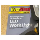 EverStart 1000 Lumen LED Portable Folding Work Light w/ Magnetic Base, USB Power