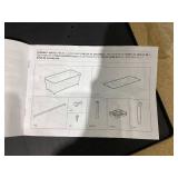 Keter 19.4" x 44.9" x 29.8" Resin Durable Raised Garden Bed with Self-Watering Drainage Planter Box